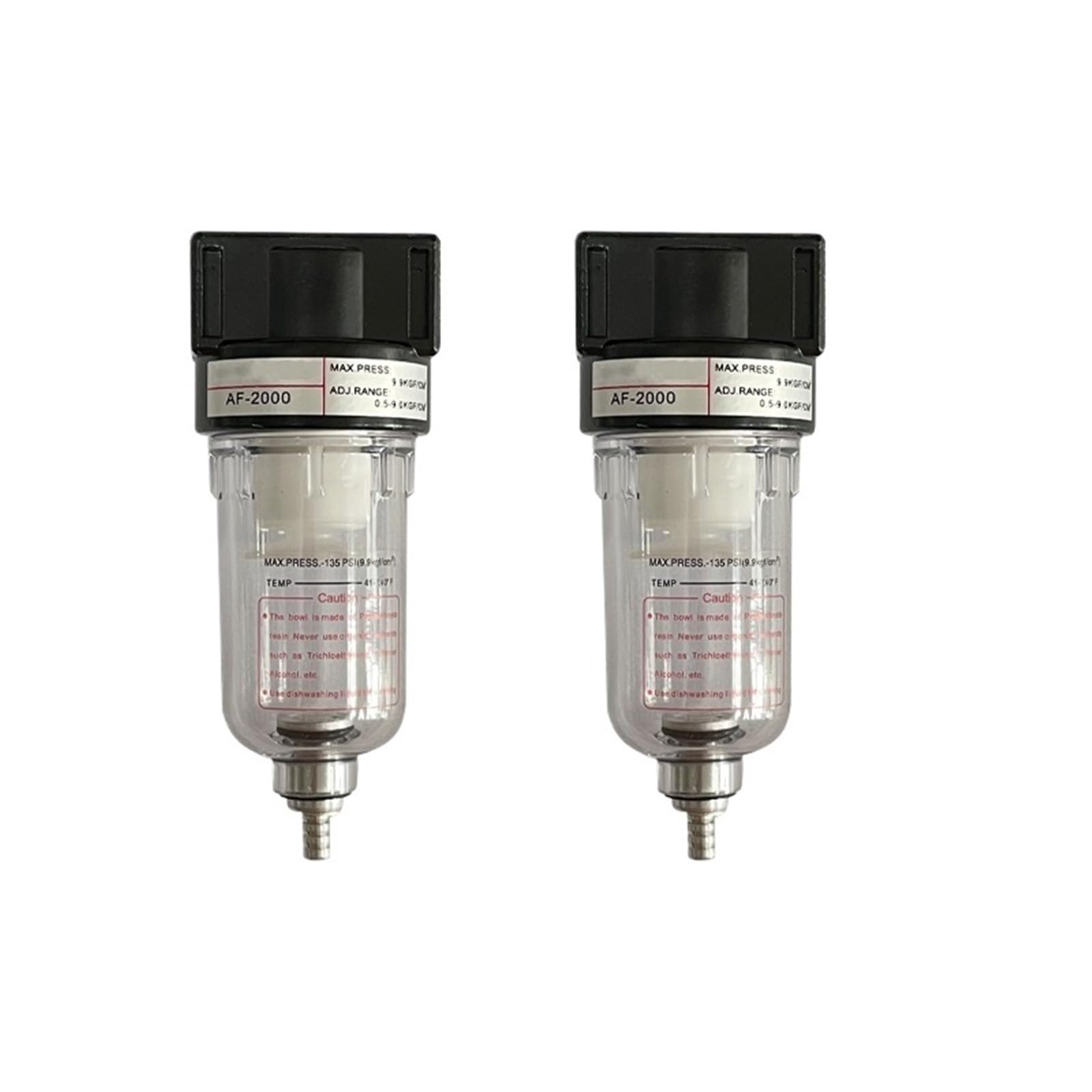 AF2000 separator wilgoci do sprężarki uniwersalny filtr powietrza wody oleju Catch Auto 1/10.2 cm filtr sprężonego powietrza (z armaturą UE)