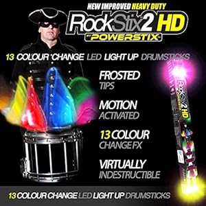 RockStix2-13 Colour Change FX Light Up Drumsticks.