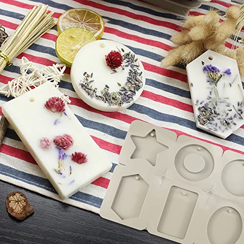 Burkfeeg 2 Pezzi Stampi di Sapone Fatto a Mano