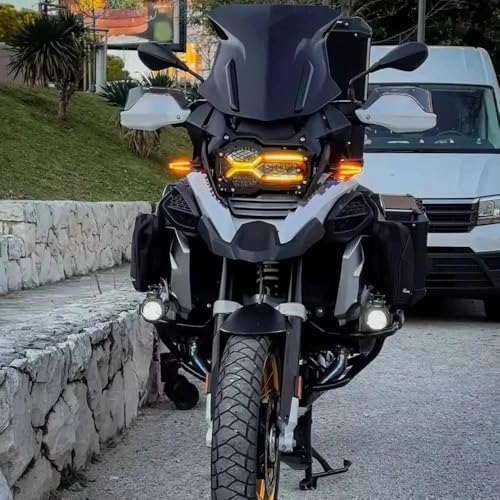 Grille phare R1200GS R1250GS pour éviter la casse de l'optique - 3