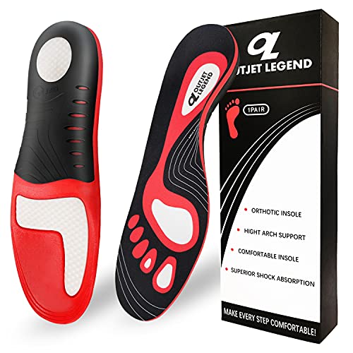 Plantar Fasciitis Insoles for Women and Men,Arch Support Comfort Shoe Insoles,Orthotic Shoe Inserts, Work Boot Gel Insole,Metatarsalgia Insoles,Flat Feet,Heel Painï¼ŒPronationï¼ŒAthletic Running Insoles