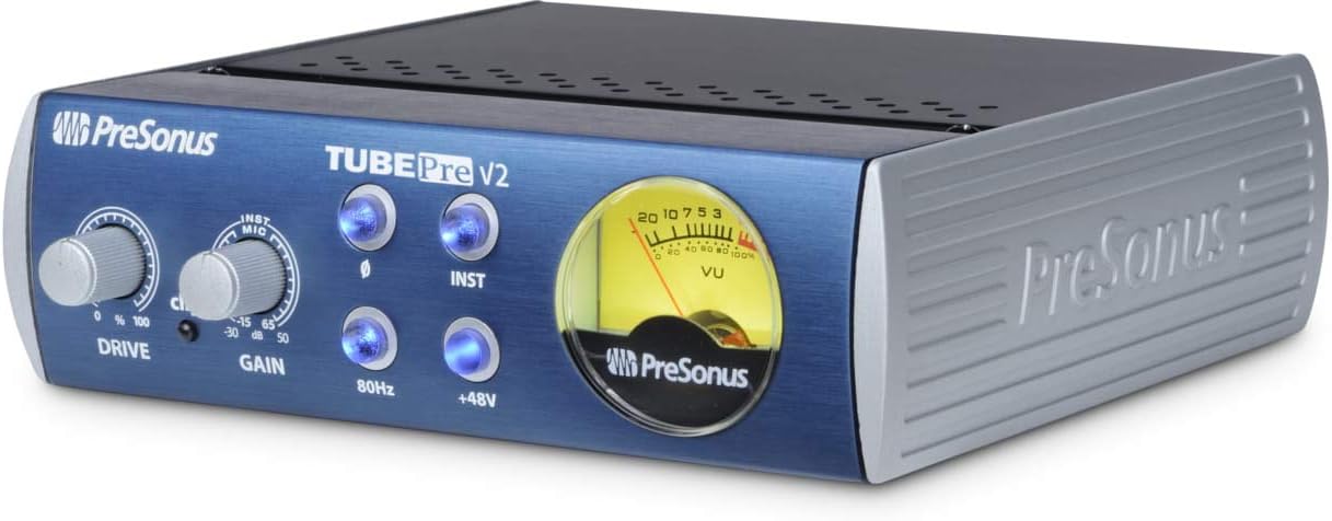 Discount 70% Presonus TubePre v2 Tube Preamplifier DI Box Popular Presonus TubePre v2 Tube Preamplifier DI Box