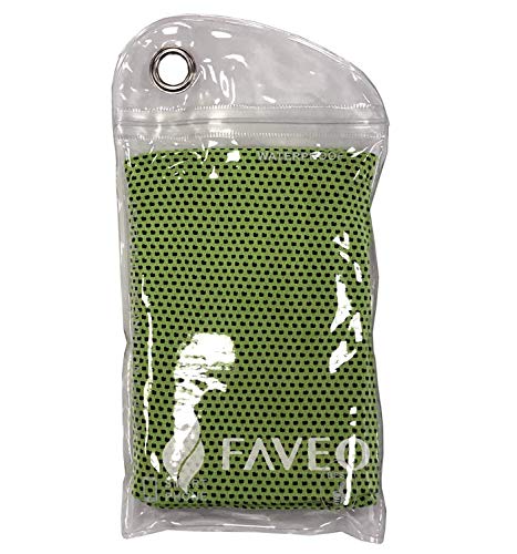 FaveoCOOLING TOWEL (Neon Green)