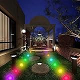 🌹【Breite Verwendung】 6 Glühbirnen aus Vinyl-Material, das korrosionsbeständig, reißfest, hitzebeständig, für den Innen- und Außenbereich geeignet ist, perfekte Dekoration für Schlafzimmer, Weihnachtsbaum, Garten, Terrasse, Hof, Pavillon, Party oder Hochzeit.
