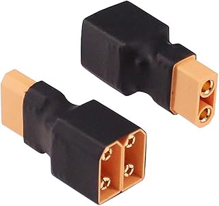 BDHI 2pcs XT90 Parallel Connector/Parallel Battery Adapter for Losi/E-Flite(B154-2)