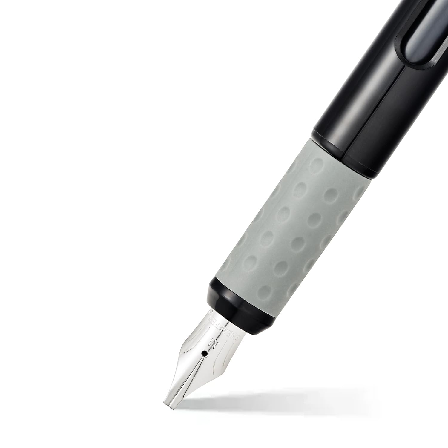 Sheaffer Stylo plume noir mat avec capuchon noir mat et bordure noire mate en Hangsell – Plumes F, M, B