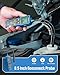 TESMEN TBF-300 Brake Fluid Tester with 8.5-Inch Corrosion Resistance Gooseneck Probe, Testing for DOT3, DOT4, DOT5.1, Brake Fluid Tester Pen with Light, Data Hold, Backlight Alarm for Auto Care-Blue