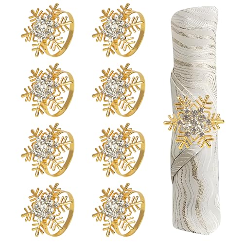 Weihnachten Serviettenringe 8 Stück Serviettenring Weihnachten...