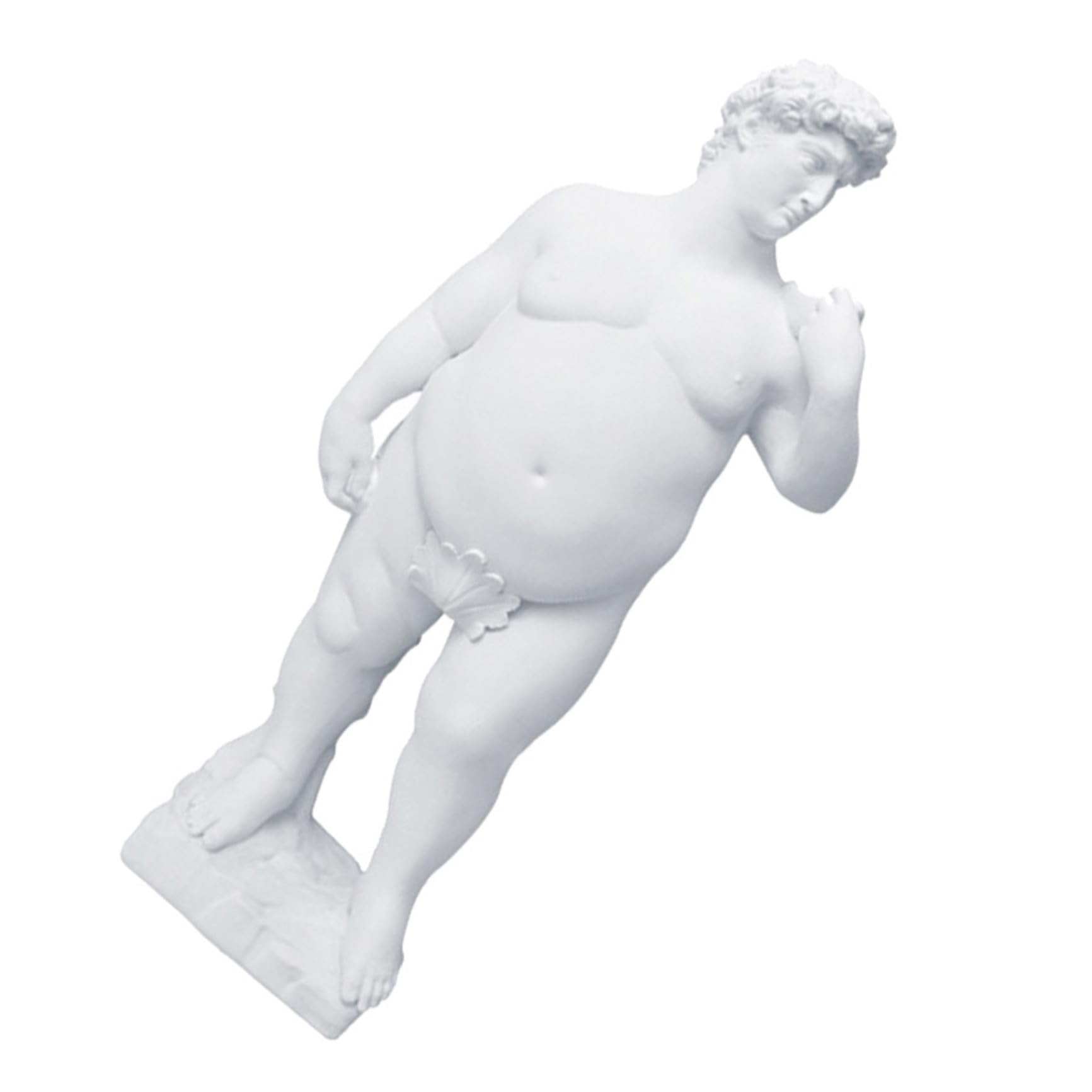 Statua in Resina Sintetica Bianca per Casa e Ufficio