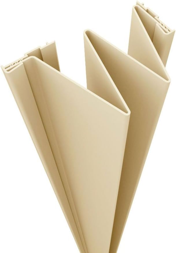 Fingersafe Commercial Door Hinges Top-Notch Protector Finger Guards for Kids, Inside Door Pinch Guard for Baby Finger Safety | Push Side Safety Shield Kit, 80" Almond