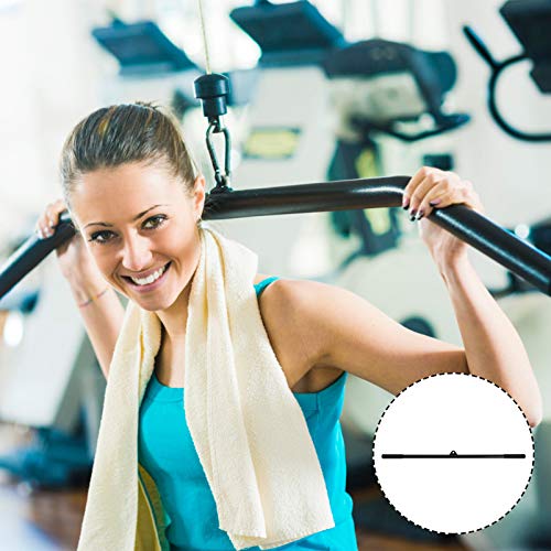 IMIKEYA LAT – Faixas de exercício de barra reta para barra rotativa com cabo de tríceps, acessório d