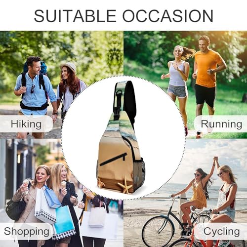 Bolso bandolera deportiva Ocean Beach para senderismo miniatura 6