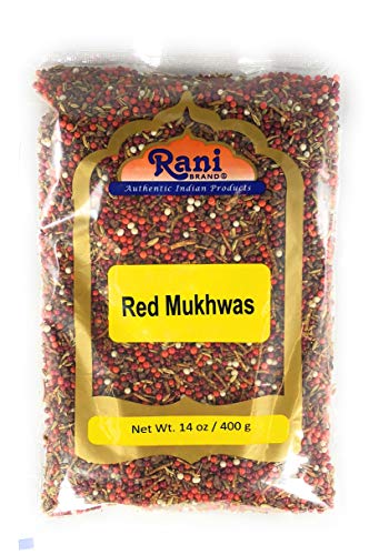 Rani Red Mukhwas (Special Digestive Treat) 14oz (400g) ~ Vegan | Indian Candy Mouth Freshener Rani Red Mukhwas (Special Digestive Treat) 14oz (400g) ~ Vegan | Indian Candy Mouth Freshener