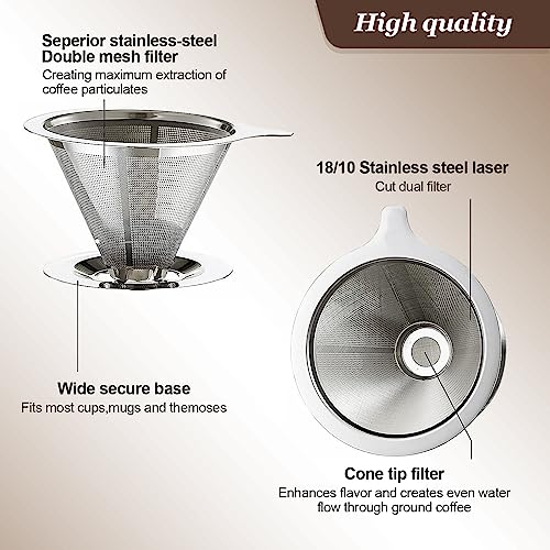 Reusable Pour Over Coffee Dripper
