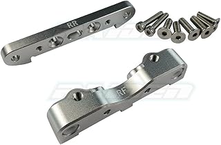 Aluminum Rear Lower Arm Suspension Mount for ARRMA 1/5 KRATON Outcast 8S - Silver