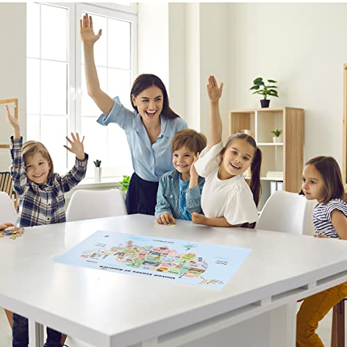 Mr. Pen USMP01M137 United States Map For Kids, 14.5"X 24.6", Us Map For Kids Learning, Map Of Usa, Wall Maps thumb #7