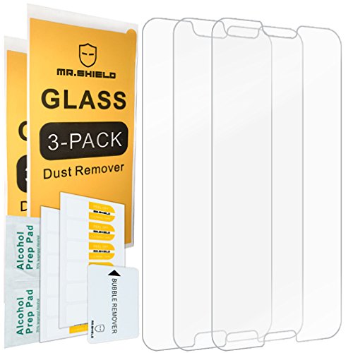 [3-Pack]- Mr.Shield for Huawei Honor 10 [Tempered Glass] Screen Protector [Japan Glass with 9H Hardness]