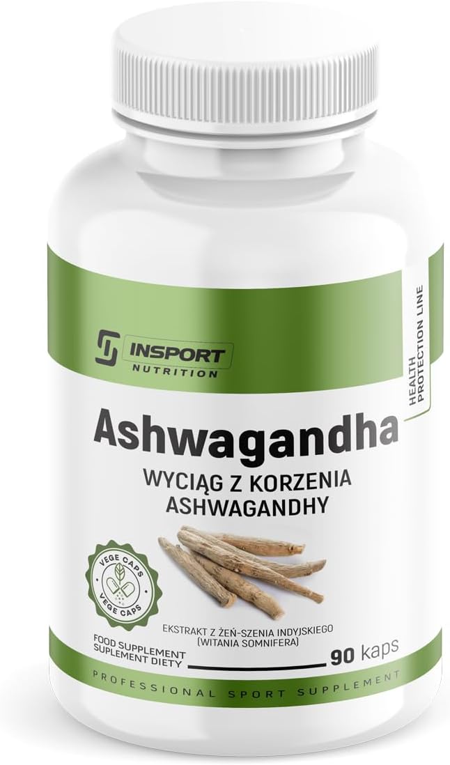 Ashwagandha 666mg – Root Extract – 10mg Vitanolide per Capsule – Health Protection Line – 1 Capsule per Day – 90 Capsules