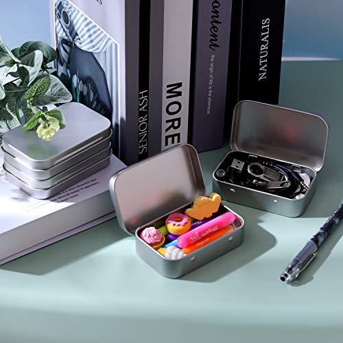 Tamicy T2018091701 Metal Rectangular Empty Hinged Tins thumb #4
