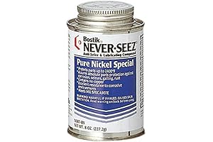 Bostik Never-Seez NSBT-8N Silver Pure Nickel Special Anti-Seize Compound, -297 Degree F...