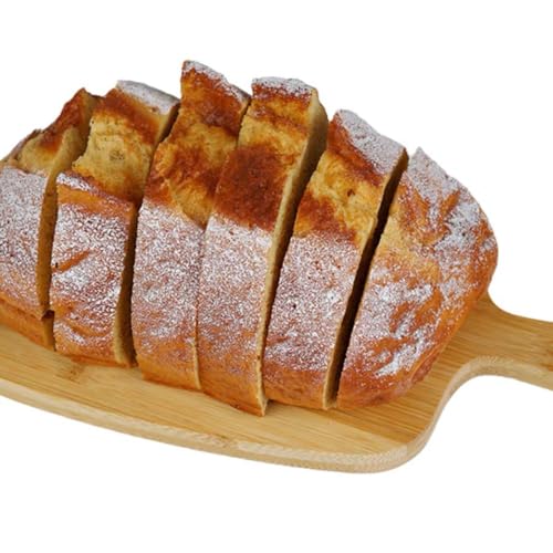 Fake Sliced Bread Artificial Realistic Fake Food for Display Home Kitchen Table Shop Window Decoration