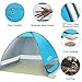 G4Free Large Pop up Beach Tent for 3-4 Person, UPF 50+ Automatic Sun Shelter Canopy Portable Outdoor Cabana Sun Umbrella