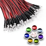 Paramètres du produit: Anode: fil rouge. Cathode: fil noir. Tension directe: 12V CC. Puissance : 0.24W. Courant direct: 20mA. Angle de vision des LED: 30°. Durée de vie: plus de 50 000 heures.