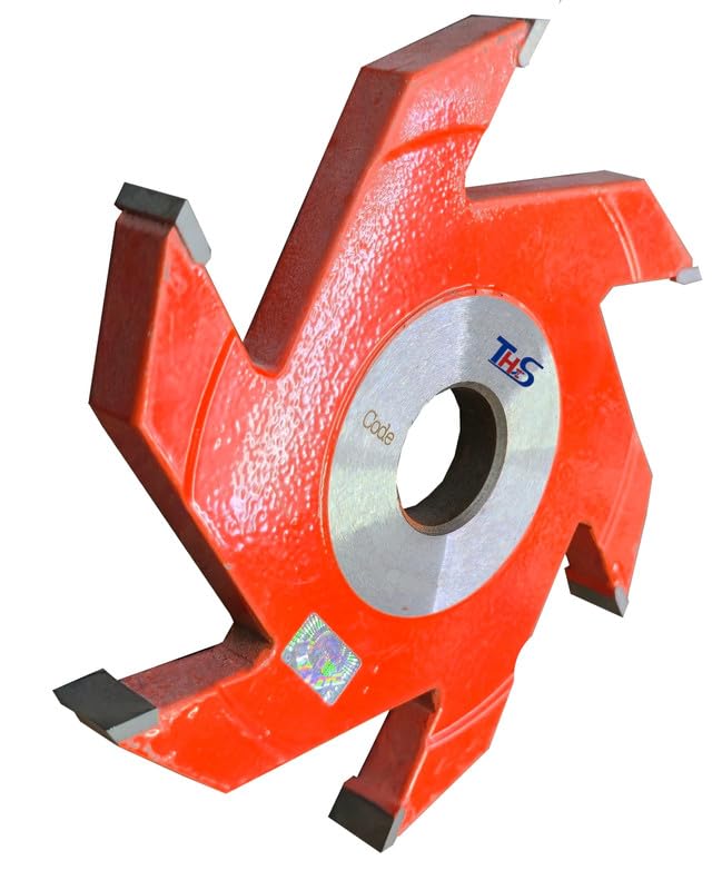 THS THS Wood Grooving Cutter for Woodworking Dia 6" * Thickness 8mm * 25.4 Bore * 6T | Planer Machine Compatible Groove Cutter | Tungsten Carbide Blade for Clean and Accurate Wood Grooves-image-16