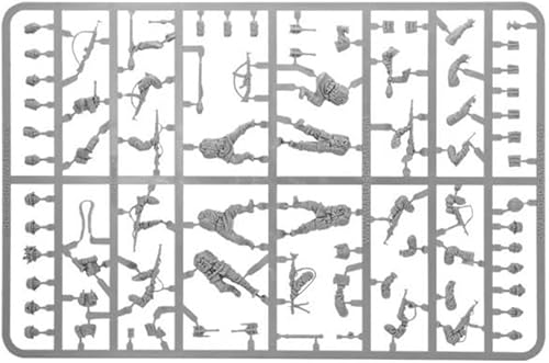 Miniatura 5 de Warlord Games Waffen-SS - Miniaturas de plástico a escala de 1.102 in para Bolt Action Miniaturas altamente detalladas de la Segunda Guerra Mundial