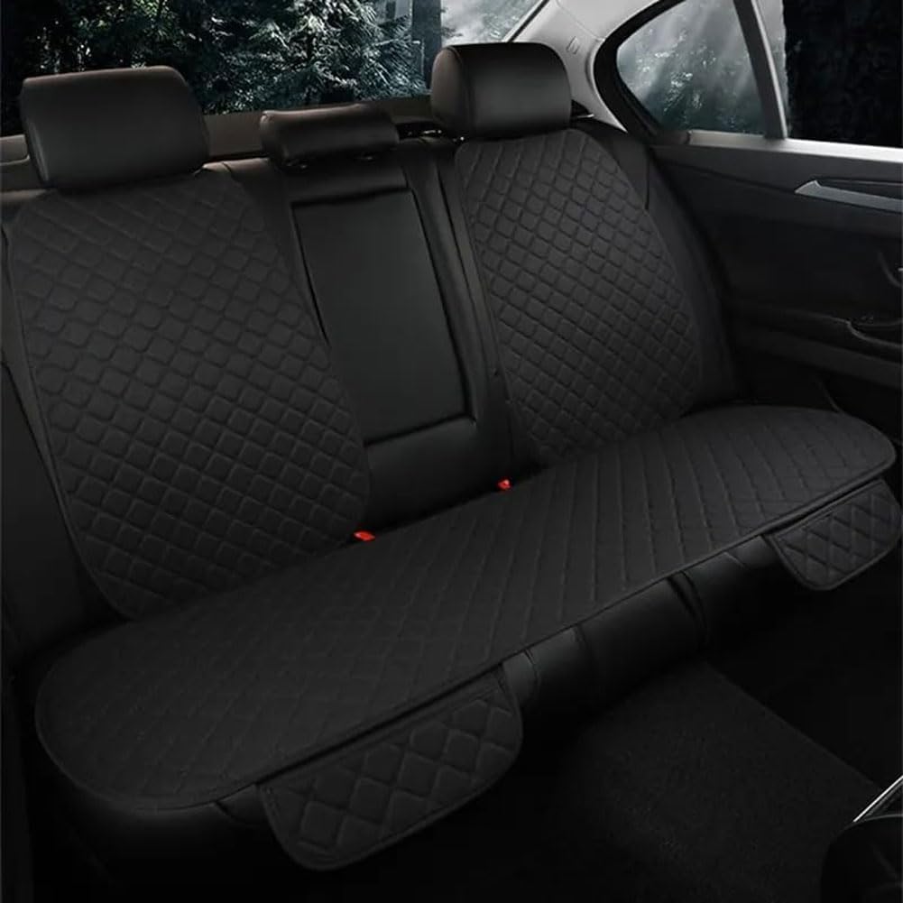 MKHIXTSL Ensembles Housses Siège Cuir Voiture Pour Fiat 500/500C/500E/Abarth 500 2007-2024, ImperméAble Nonslip Confortable Respirant Protection Coussin, Luxueux Couvre Accessoires,D