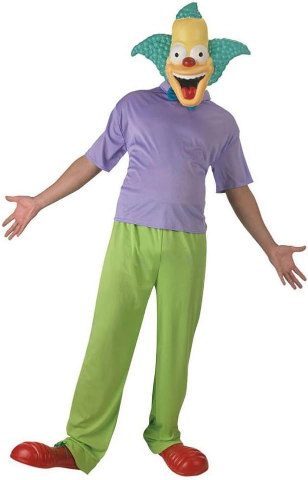 Rubie's Official Classic Krusty the Clown Simpsons Classic Costume - Adult X-Large