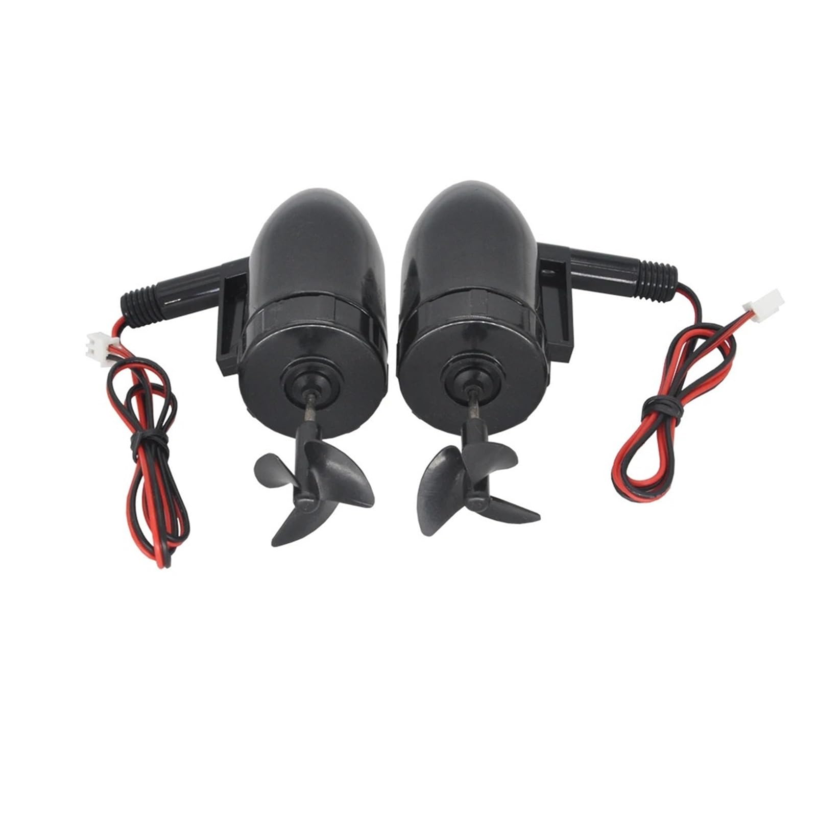 Unterwasser Strahlruder 390 Motor 7,4V 12V 13cm 3-Blatt (2 Stk) | RC Köderboot, 3-Blatt Propeller, Wasserdicht, Motor Zubehör