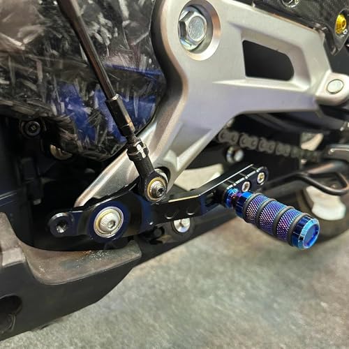 Cale Pied Moto Passager Stable Levier de Vitesse Ajustable pour Éviter les Glissements - 3