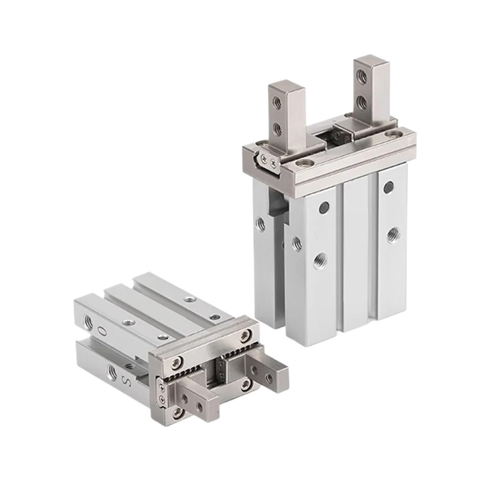 Szczypce pneumatyczne z cylindrem równoległym, szczypce palcowe, szczypce pazurowe, cylinder HFZ6, HFK10, HFZL16, HFTZ20, HFTZL25, HFSZ32 (32, HFZ)