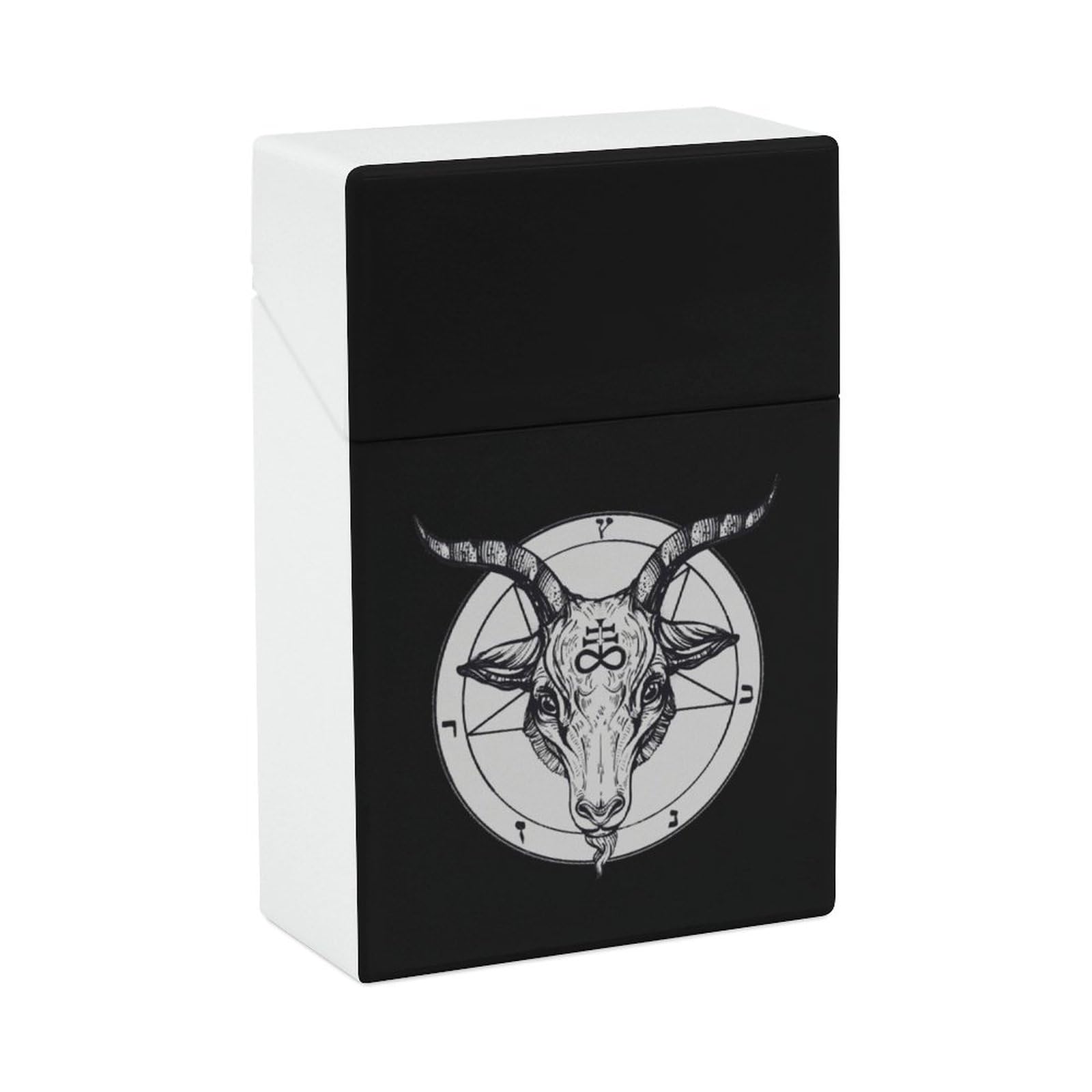 cigarette goat The smoking hi-res stock photography and images Living Room Baphomet Satanic Goat Head Cigarette