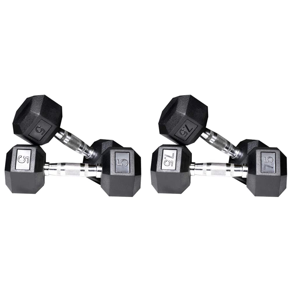 KORE DM-HEXA-5KG-COMBO16 Dumbbells Kits & DM-Hexa-7.5KG-COMBO16 Dumbbells Kits Combo (B082FM51D7) Amazon Price History, Amazon Price Tracker