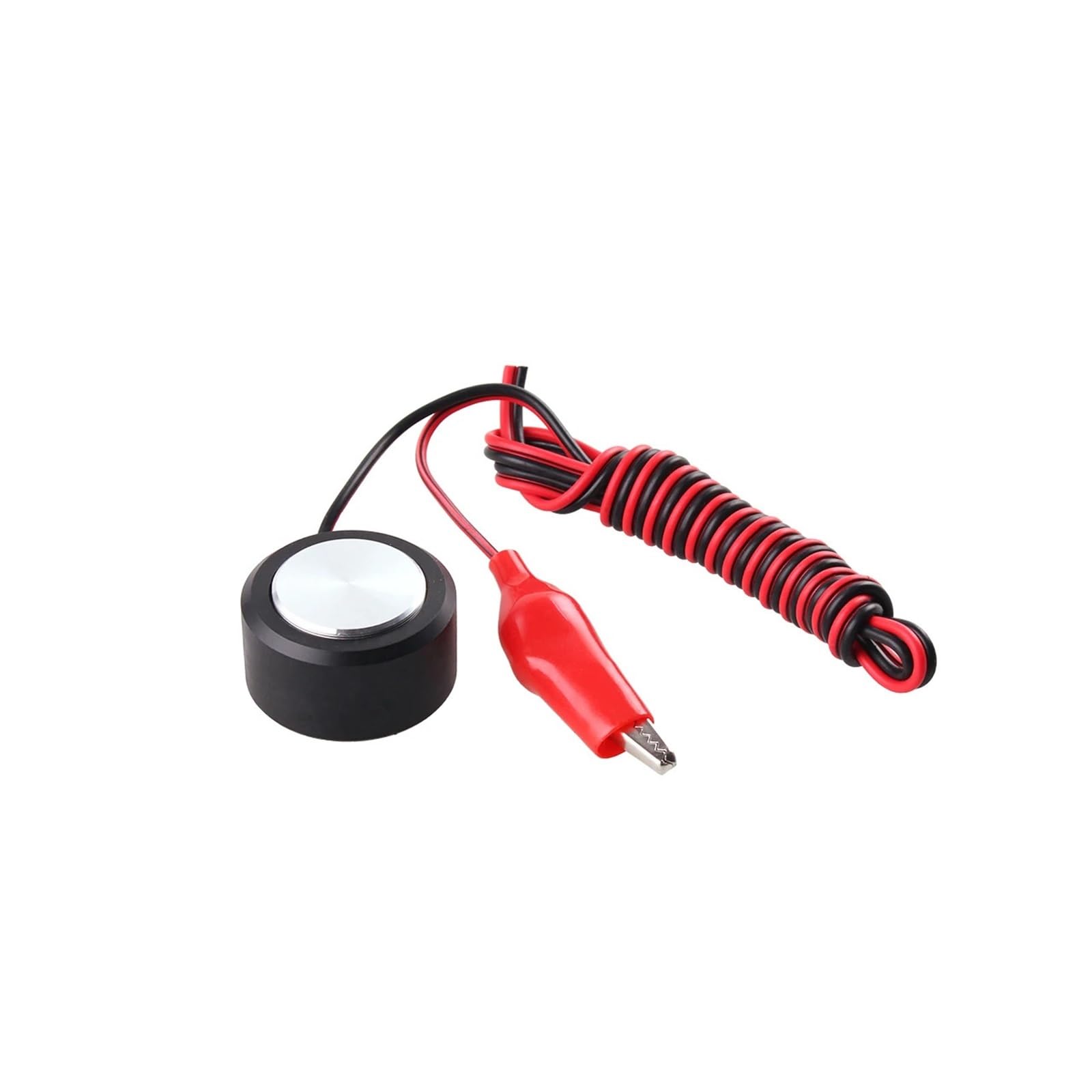 CNC Z-axis Router Tool Setting Probe 1PC Z Axis Router Milling 40mm Zero Check Touch Plate Setting Knife Block Probe Sensor CNC Engraving Machine Tools(Red)