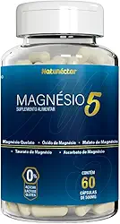Suplemnto Magnesio 5x1-5 Tipos de Magnésio em Um Suplemento