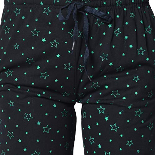 Image of Mack Jonney Cotton Blended Regular Fit Trackpants for Women(Pack of 2)-D1 PRT 1Nvy D1 Ant 02-P