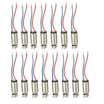 BestTong Dc Vibrating Motors 1.5V 3V 8000Rpm-12000Rpm Micro Brushed Motors Coreless 4Mm X 17MM 15 Pack