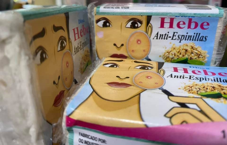 Miniatura 3 de Jabón anti espinillias Diosa Hebe, jabón anti acné Diosa Hebe, tratamiento para el acné, tratamiento para el acné 3.53 oz (paquete de 1)