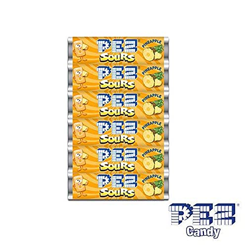 Miniatura 2 de PEZ - Recambios de caramelo de piña agria de 0.29 onzas - Bolsa a granel de 1 libra