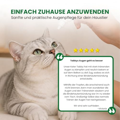 TraumaPet Augentropfen für Hunde & Katzen mit kolloidalem Silber, 10 ml – Ansicht 3