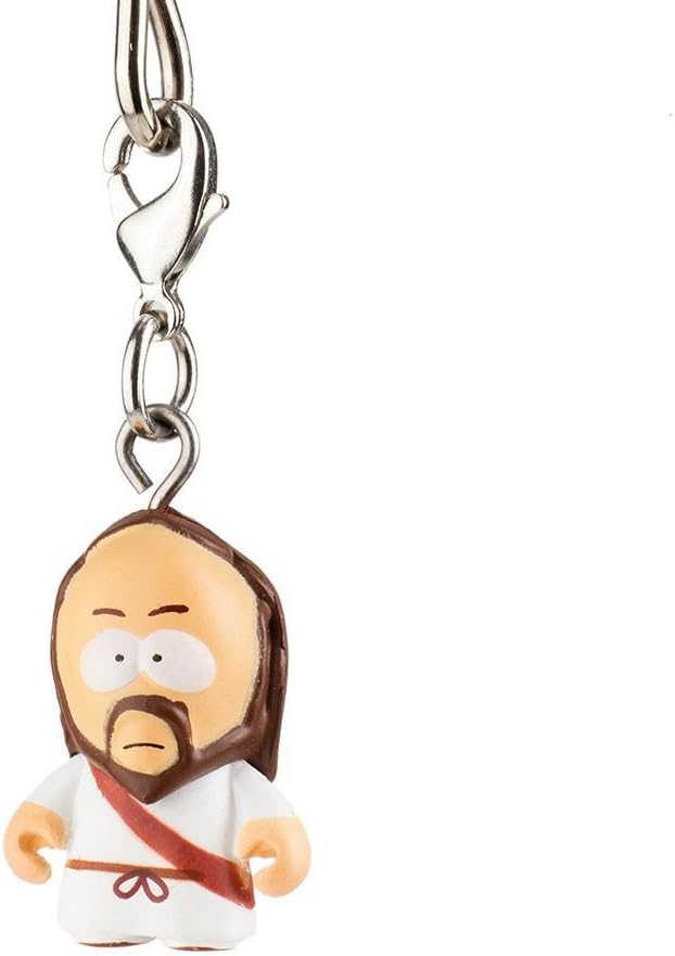 Jesus Rare Chase Mystery Figure ?/?? Not Listed on Box Odds Zipper Pull / Keychain Series 2 by Kidrobot OIpened Blind Box