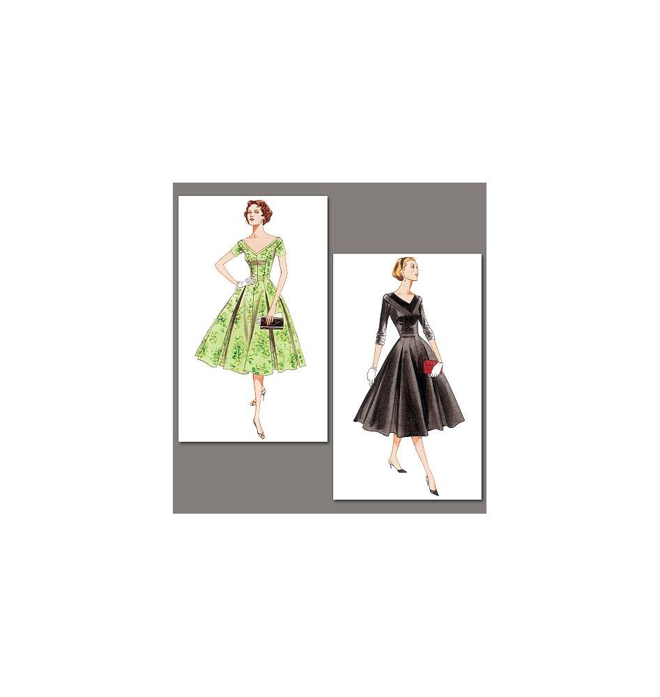 VOGUE PATTERNS V2903 Misses'/Misses' Petite Dress, Size D (12-14-16)