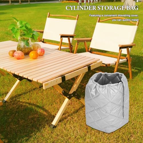 Funda protectora para tanque de gas de tela Oxford para caravanas y exteriores 7