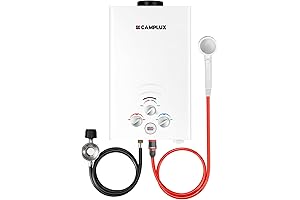CAMPLUX Tankless Water Heater, Get Endless Hot Water on Demand