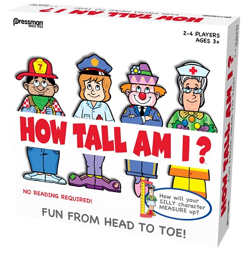 Jax How Tall Am I Game Multi Color, 5" #TOP4