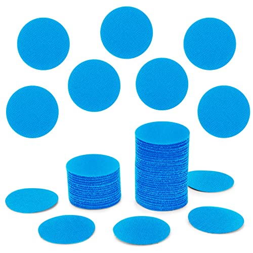 IKAYAS 50 Pcs 2 Inch Blue Carpet Spot Markers Floor Dots Floor Circles Spots for Classroom Decoration Teacher Preshool Kids Supplies
