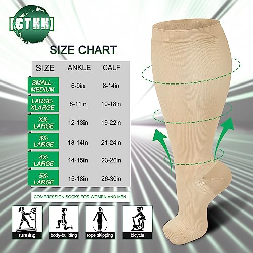 Image of CTHH High Waist Yoga Pants with Pockets for Women Tummy Control Yoga Leggings 4 Way Stretch Workout Pants